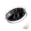 Lashify Amplify 8mm Gossamer Eyelash Extensions Refill, Ash Color, DIY False Lashes for Natural Look
