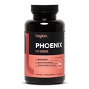 LEGION Phoenix Thermogenic 지방 버너 및 체중 감량 알약 - 30 서빙, 90 캡슐 (카페인)