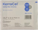 4 "x 5"젤링 섬유 Wound Dressing (CWL1033) - 흡수 및 Isolates Wound Drainage 및 Bacteria, Wound Bed에 Micro-Contours는 건강한 습기 수준을 유지합니다 (1 각)