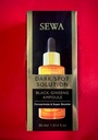 Sewa 어두운 반점 해결책 검정 인삼 Ampoule 농축물 & 최고 승압기 30ml. Malasma 처리, 1.01 Fl Oz (1의 포장), 1의 팩