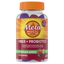 Bloating Relief를 위한 Probiotics를 가진 성인을 위한 Metamucil 섬유 Gummies, 설탕 없음 Strawberry Kiwi BlackBerry 풍미, 5g Prebiotic 식물 근거한 섬유 보충교재 혼합, 90 조사