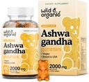 야생 & 유기 Ashwagandha Gummies 2000mg - Mood 지원 보충교재 w/Ashwagandha 뿌리 여분 힘 - 자연적인 Calm 보충교재 Gummies - 60 Vegan, 비 GMO Chews