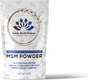 MSM 분말 (MethylSulfonylMethane) 대량 분말 순수한 MSM 분말 지원 머리 피부 못, 융통성, 해독, 가속 에너지, 2lb 1 팩