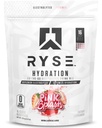 RYSE Hydration Electrolyte Powder Drink Mix Packets - 핑크 스플래시 - 필수 비타민, 타우린 및 수 분열이있는 Sugar-Free Full Spectrum Electrolytes - 16 서빙 스틱