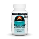 Source Naturals Visual Eyes Dietary Supplement - Bilberry Extract, Lipoic Acid 및 Lutein이있는 멀티 너트 복합체 - 60 정제