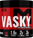 MTS 영양 Vasky 비 자극제 펌프 Inducer - 근육 포화 Preworkout - 30의 서빙 Unflavored