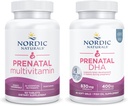 북유럽 자연 새로운 엄마 번들 - Prenatal Multivitamin 정제, Prenatal DHA