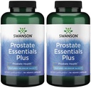 Swanson Prostate Plus - 건강한 Urinary Tract Flow & Frequency를 홍보하는 남자를위한 자연 보충 - 전반적인 전립선 건강 지원 90 Veg 캡슐 (2 팩)