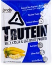 몸 영양 Trutein 높은 단백질 분말: 45% Whey, 45% Casein, 10% 계란 백색, 글루텐 자유로운, 낮은 나트륨, 잔디 페더럴 익스프레스 Whey 단백질 분말, 체육관 보충교재 & 아침 Shake, 바나나 크림, 34g 표본