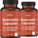 새로운 AGE Quercetin 1000mg Quercetin 채식 캡슐 120 조사