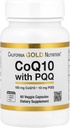 PQQ, 100 mg, 60 Veggie 캡슐을 가진 도로 영양 CoQ10 호수