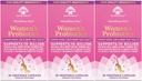여성 10 억 CFU 6 Strains, Digestive, Vaginal&Immune 건강, PH 균형 & Feminine 건강, Period 고통, BV 기복, Cranberry Extract+ 3 팩을 위한 유기 Prebiotics를 위한 Nutricelebrity Probiotics