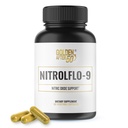 50 NitrolFlo-9 이후 골든 - 석류 추출물, 포도 씨앗 및 S7®과 자연 강화 산화 염 보충 - Nutrient Circulation 및 Optimal Energy 지원 - 60 캡슐