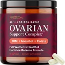 여성 호르몬 균형에 대한 헝가리어 지원 | 건강한 Ovulation, Menstrual Cycle & Reproductive Health Support | Myo-Inositol & D-Chiro Inositol & Folate Complex | 30 일 공급
