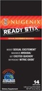 Nugenix Ready Stix - 니트로 산화물 부스터, Vitality 및 Drive, Nitric Oxide Supplements for Men - 14ct
