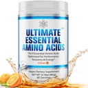 궁극적 인 100 % 에센셜 아미노산 분말 [크루트 맛, 60 (5g) 서빙] BCAA 플러스 L-Lysine, L-Threonine, L-Phenylalanine, L-Methionine, L-Histidine & L-Tryptophan 영양 보충