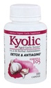 Kyolic Aged 마늘 추출물 공식 105, Detox 및 노화 방지, 100 캡슐 (포장 월병)