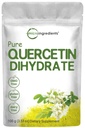 순수한 Quercetin Dihydrate 분말, 서빙 당 Quercetin 500mg, 100개 그램, 대부분의 생물 유효한 급료 및 충전물은, 강력한 산화 방지제 지원 에너지, 면역 체계, GMO 및 채식주의자를 해방합니다