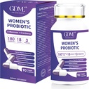 Probiotics 180 억 CFU 18 Strains는 유기 Prebiotic Cranberry Probiotic Supplement Digestion Immunity를 함유하여 여성 건강, 비 Soy Gluten Dairy 무료 90 채식 캡슐