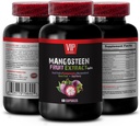 뇌와 기억력 향상 - ACAI FRUIT, POMEGRANATE, RESVERATROL, NONI FRUIT, GOJI BERRY, Mangosteen 보충, 여성용 산화 방지제 보충, 1 병 60 모자