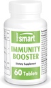 Supersmart - 면역 부스터 - 면역 시스템 부스터 보충 - Sore Throat Coat - Echinacea Extract, Beta Glucans, 비타민 C 및 아연으로 - | Non-GMO & 글루텐 무료 - 60 정제