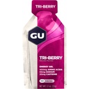 GU Energy Original Sports Nutrition Gel 8-Count Vanilla Bean and 8-Count Tri-Berry 번들 with Amino Acids and Electrolytes