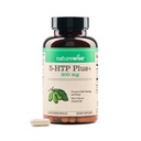 NatureWise 5-HTP 200mg Cofactor Vitamin B6와 Griffonia Seeds에서 보충 - 성인을위한 무드 지원 및 자연 수면 보조 - 데레이드 - 릴리즈, 채식 - 60 카운트 [2-달 공급]