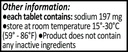 염화 나트륨 정제 500 mg (0.5 그램), USP 정상 소금 정제 - CitraGen Pharmaceuticals, Inc.의 200 정제