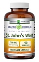 Amazing Formulas St. John 's Wort Supplement (Hypericum Perforatum Extract) | 서빙 당 700 Mg | 포도 캡슐 | 글루텐 프리 | Non-GMO | 미국 (1 팩 | 180 개)