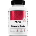 Nature 's Pure Blend Organic Beet Root Powder Capsules – Beet Root Capsules & Beets Supplements for Circulation – L Arginine – Nitric Oxide Supplements – 1500MG