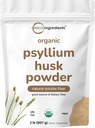 마이크로 성분 유기 Psyllium Husk 분말, 2lbs (32oz) | 매일 녹는 섬유 보충교재 | 인도 근원 | 자연적인 Prebiotics & Probiotics | 지원 Digestive 건강|Non-GMO, Keto Friendly, Vegan