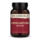Mercola Organic Astaxanthin 박사 - 12 mg Astaxanthin - 강력한 산화 방지제 지원 - 유기 미생물 추출물 - 비 GMO, 글루텐 - 무료 & Soy-Free - 90 캡슐 (90 서빙)