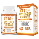Purely Optimal Keto BHB & Apple Cider Vinegar 캡슐 - Ketosis 지원, 건강한 라이프 스타일 및 전체 웰빙을위한 어머니가있는 Exogenous Ketones 보충 - 90 캡슐