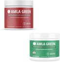 Amla Powder & Green Tea Superfood Supplement, 산화 방지제 지원, Hibiscus (90 서빙) 및 인도 Gooseberry (30 서빙), 유기, 비건