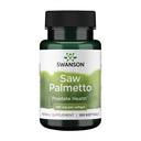 Swanson Saw Palmetto 남자 전립선 건강 호르몬 지원 유린 건강 160 밀리그램 120 Sgels