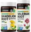 BIO KRAUTER Dandelion 뿌리 60 Gummies & Valerian 뿌리 90 Gummies