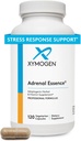 XYMOGEN Adrenal Essence - Adaptogenic 허브 (Cordyceps, Rhodiola Extract, Ginseng) + B 비타민과 함께 Adrenal 지원 - 건강한 에너지 레벨과 건강한 면역 기능 (120 캡슐)