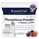 Phosphorus는 100 Packets를 보충하고, 규정식은 나트륨 Phosphate와 칼륨 Phosphate와 분말을 보충하고, 과일은 Electrolyte, Bone 건강 & Kidney 건강을 위한 Phosphorous 보충교재 분말을 맛을 냈습니다