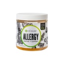 Clover Natural Dog Allergy Relief Supplement with Turmeric - 계절 알레르기가있는 개를위한 BioResiliant Treat Powder 보충, Mangosteen 도움말은 Histamine Levels를 유지합니다.