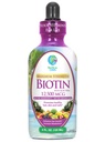 최대 힘 액체 Biotin 하락 w/12,500 MCG – 빠른 머리 성장을 위한 제일 비타민, 감소된 탈모, 건강한 피부 & 강한 못 -5X 알약 보다는 더 유력한 - 최대 흡수, Vegan– 4oz, 30 봉사