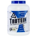 몸 영양 Trutein 높은 단백질 분말: 45% Whey, 45% Casein, 10% 계란 백색 단백질 Shake 혼합, 글루텐 자유로운, 낮은 나트륨, 남자 & 여자를 위한 낮은 Carb 단백질 보충교재 분말, 바닐라 콩, 4lb