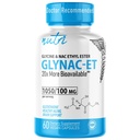 GlyNAC-ET NAC 보충교재 N-Acetyl Cysteine 에틸 에스테르 - 20x 더 Bioavailable - Glycine & N-Acetylcysteine 에틸 에스테르 노화 방지 보충교재, Boost Glutathione, 60의 캡슐 - Nutri - 3rd 당 시험되는