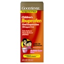 GoodSense 아이들의 Ibuprofen 구두 중단, 5 mL 당 100 mg, 고통 Reliever & Fever 흡진기, 거품 Gum 풍미