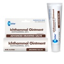 지구 Ichthammol 연고 20% (급봉) 1개 OZ - Soothing 피부 기복, Eczema, 여드름, Boils, Splinters, Bee Stings의 처리 - 최대 힘