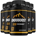 남성용 Endoboost, Endo Boost 고급 성능 보충제, Endoboost 성능, Endobost 리뷰 (5 팩 - 300 캡슐)