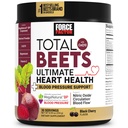 포스 팩터 총 베테스 궁극적 인 심장 건강 혈압 지원 CoQ10, Beet 뿌리 분말, 포도 씨앗 추출, 순환, 블랙 체리, 30 서빙에 대 한 혈압 보충