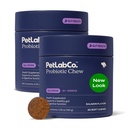 PetLab Co. Dogs, Support Gut Health, Occasional Diarrhea, Digestive Health & Seasonal Allergies - 살몬 맛 - 포장 할 수있다 Vary - 30 소프트 체스 팩 2