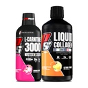 PROSUPPS L 카르니틴 3000 자극제 자유로운 액체 탄 (Dragon 과일) Amino23 액체 교원질 탄 (크러스 펀치) 뭉치
