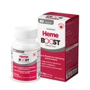 Hemeboost 11.6mg (232mg Heme Iron) I 60 정제 | 높은 효능 천연 철 보충 I 높은 흡수 및 Stomach I Iron Pills의 Gentle & Pregnancy 사용에 대한 안전