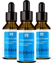 3 팩 - Cerebrozen Ear Drops - Cerebrozen, Cerebrozen 24, Cerebrozen 360 보청기, Cerebrozen Drops, Cerebrozen Liquid, Cerebrozen Drops, 3 개월 동안 3 병